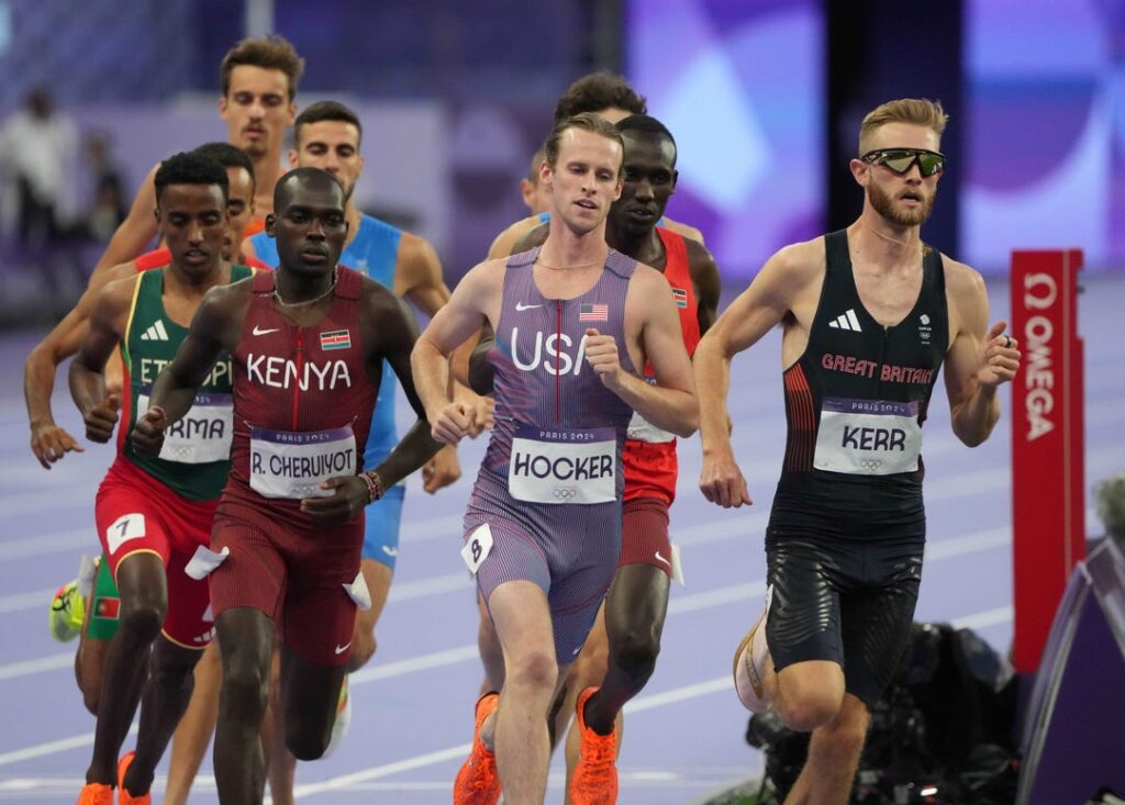 Cole Hocker Wins 1500m gold Paris 2024