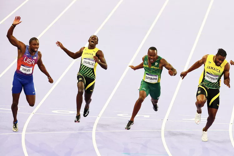 Noah Lyles Wins Olympic 100m