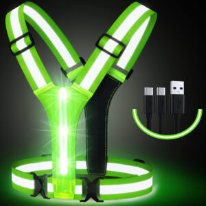 Led Reflective Vest Running Gear