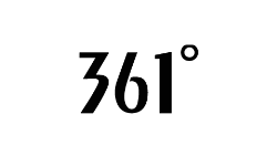 361 degree logo